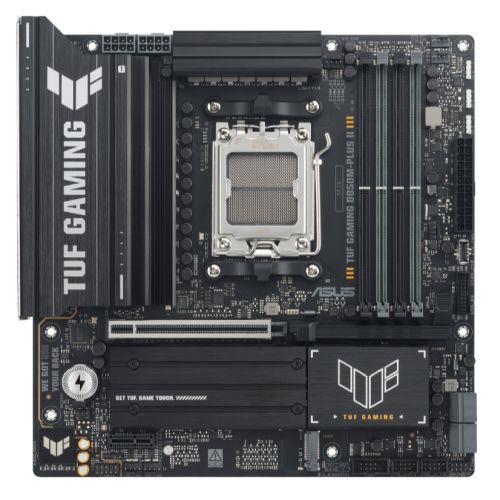 Picture of Asus TUF GAMING B850M-PLUS II, AMD B850, AM5, Micro ATX, 4 DDR5, HDMI, DP, 2.5G LAN, 3x M.2