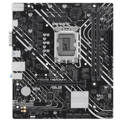 Picture of Asus PRIME H610M-K, Intel H610, 1700, Micro ATX, 2 DDR5, VGA, HDMI, PCIe4, 1x M.2