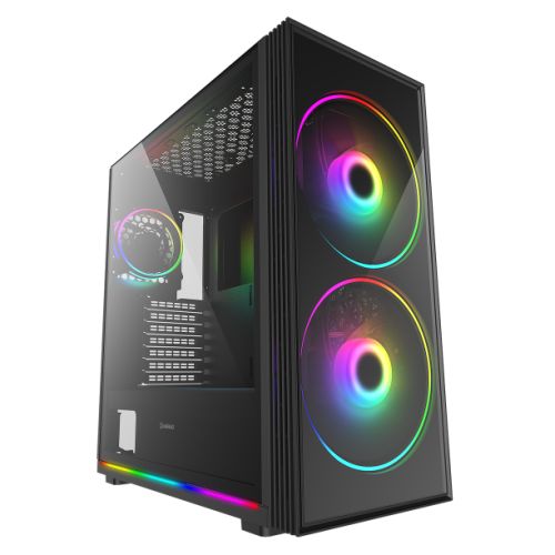 Photograph of zero-0390-GameMax Sniper ARGB Gaming Case w/ Glass Window