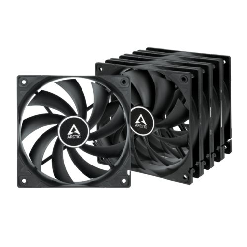 Photograph of zero-0462-Arctic F12 Low Noise 12cm Case Fans x5