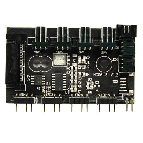 Photograph of zero-1415-GameMax 4-Port Mini ARGB Hub
