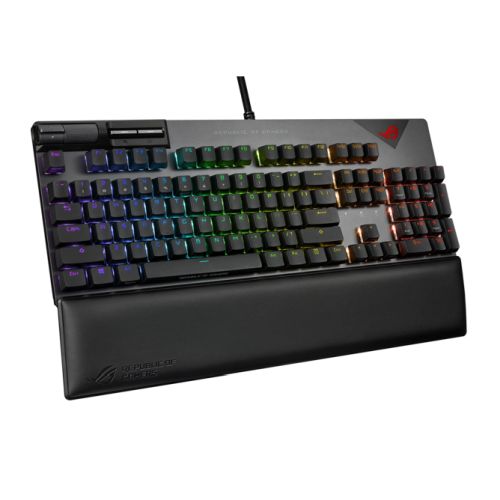 Photograph of zero-1329-Asus ROG STRIX FLARE II RGB Mechanical Gaming Keyboard w/ PBT Keycaps
