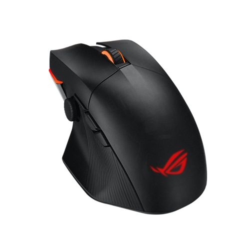 Asus ROG Chakram X Gaming Mouse with Qi Charging, Wired/Wireless/Bluetooth, 36000 DPI, Programmable Joystick, RGB Lighting