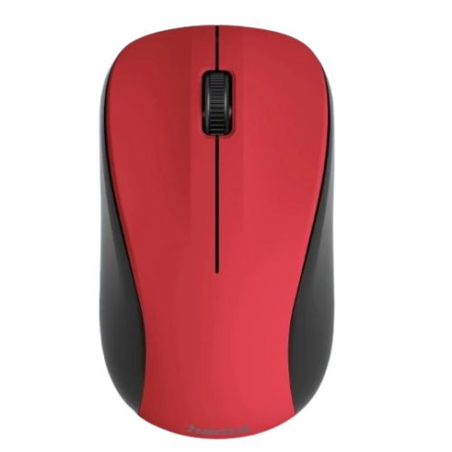 Picture of Hama MW-300 V2 Wireless Optical Mouse, 3 Buttons, Quiet, Ambidextrous, Red/Black