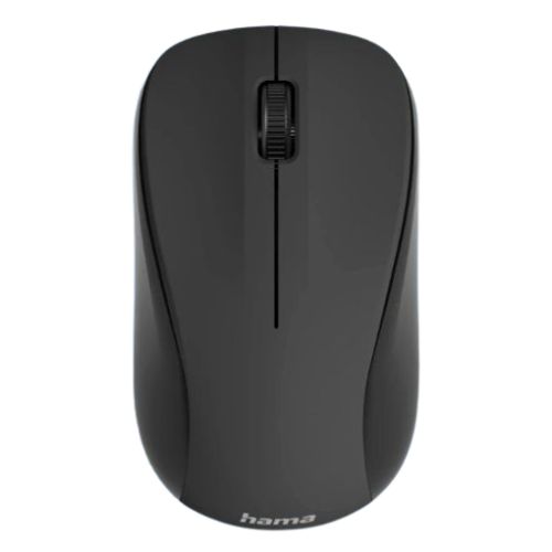 Picture of Hama MW-300 V2 Wireless Optical Mouse, 3 Buttons, 1200 DPI, Quiet, Ambidextrous, Black
