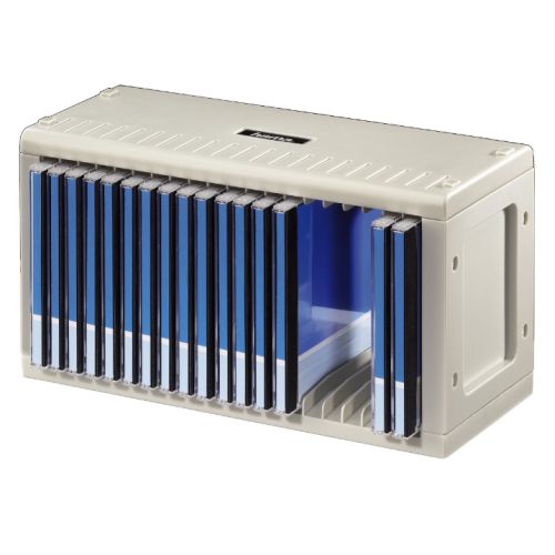Picture of Hama CD/DVD/Blu-Ray Rack, 20 CD Jewel Cases, Wall Mountable, Plastic, Grey
