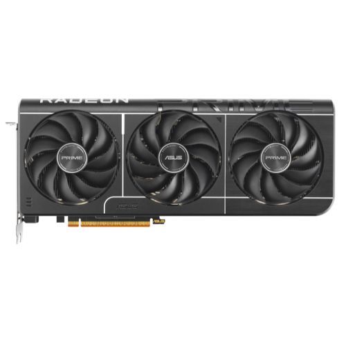 Picture of Asus PRIME RX9070 OC, PCIe5, 16GB DDR6, HDMI, 3 DP, 2610MHz Clock, Overclocked, Compact SFF-Ready