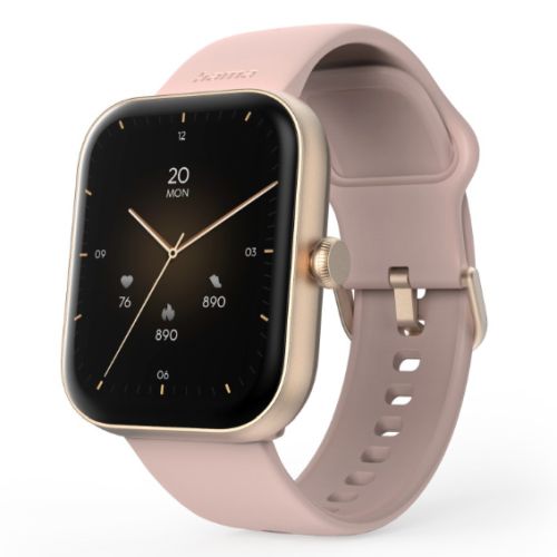 Picture of Hama 5000 Fitness Tracker Smart Watch, 1.65" LCD Touch Screen, Waterproof, Hands-Free Calling, Pink