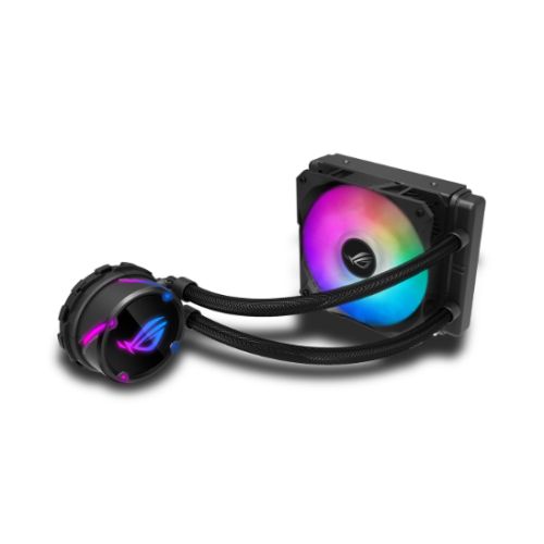 Photograph of zero-0563-Asus ROG STRIX LC120 RGB 120mm Liquid CPU Cooler