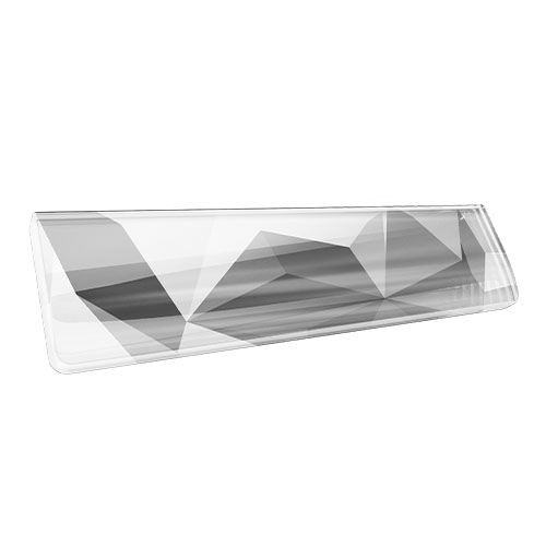 Photograph of zero-1318-XTRFY WR5 Compact Resin Keyboard Wrist Rest