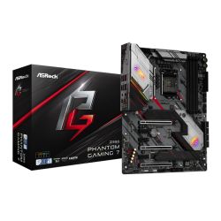 Asrock Z390 PHANTOM GAMING 7, Intel Z390, 1151, ATX, XFire/SLI, HDMI, DP, 2.5GB LAN, USB 3.2, RGB Lighting, M.2 Motherboards