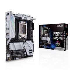 Asus PRIME TRX40-PRO, AMD TRX40, sTRX40, ATX, 8 DDR4, XFire/SLI, RGB Lighting, M.2, Robust Power Design Motherboards