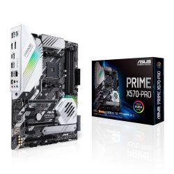 Asus PRIME X570-PRO, AMD X570, AM4, ATX, 4 DDR4, HDMI, DP, SLI/XFire, PCIe4, RGB Lighting, M.2 Motherboards