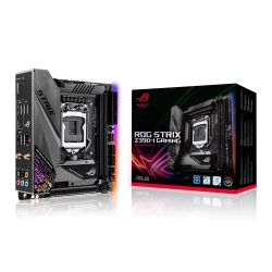 Asus ROG STRIX Z390-I GAMING, Intel Z390, 1151, Mini ITX, 2 DDR4, Wi-Fi, HDMI, DP, RGB Lighting, M.2 Motherboards