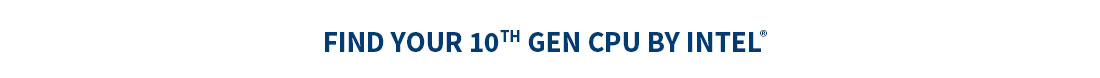 Find your Intel 10th Gen CPU