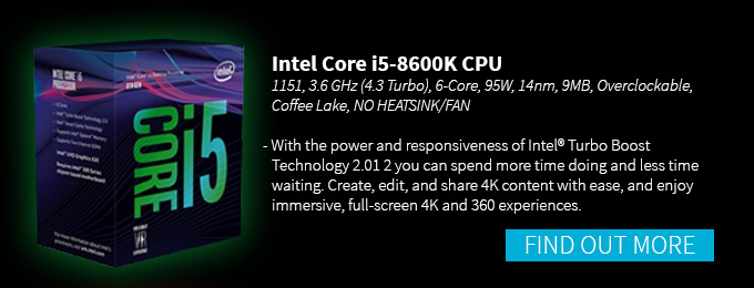 I5-8600K CPU