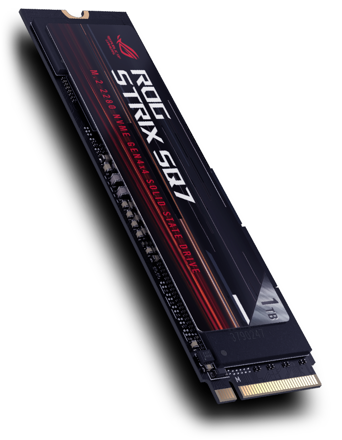 ROG Strix SQ7 is compliant with the TCG Opal specification, IEEE 1667 protocol, and AES 256-bit disk and data encryption.