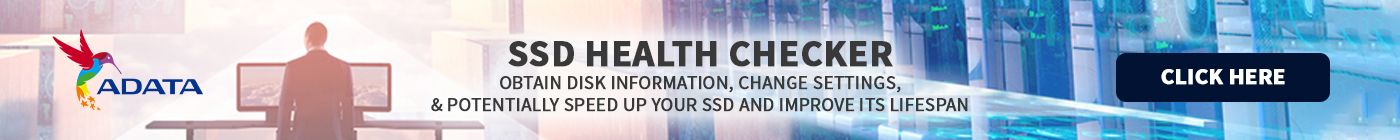 Adata SSD health checker