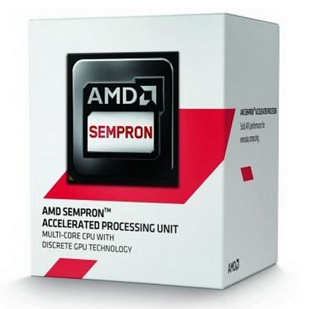 AMD Sempron 2650 CPU, AM1, 1.45GHz, Dual Core, 25W, 1MB, 28nm, Radeon R3 GFX