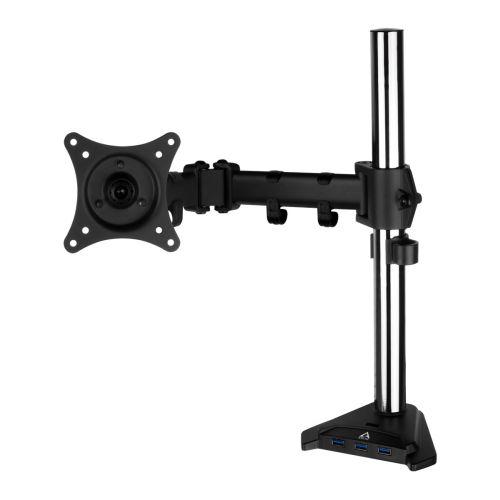 Arctic Z1 Pro Gen 3 Single Monitor Arm with 4-Port USB 3.0 Hub, up to 43″ Monitors / 49″ Ultrawide, 180° Swivel, 360° Rotation