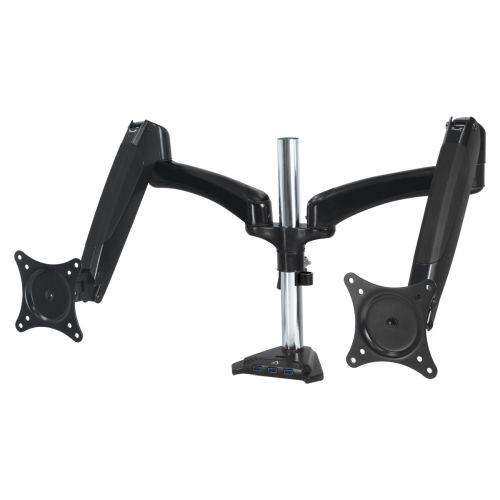 Arctic Z2 3D Dual Monitor Arm with 4-Port USB 3.0 Hub, 3D Monitor Placement, 13