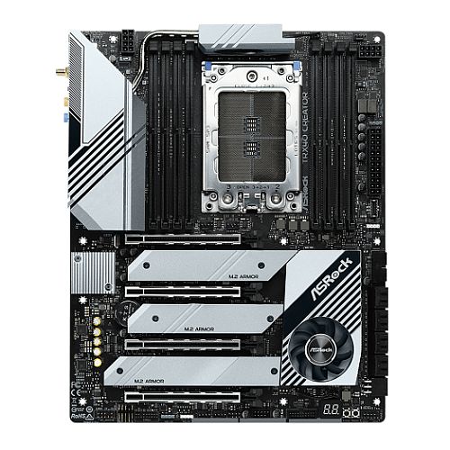 Asrock TRX40 CREATOR, AMD TRX40, sTRX40, ATX, XFire/SLI, AX Wi-Fi, 10GB & 2.5GB LAN, M.2