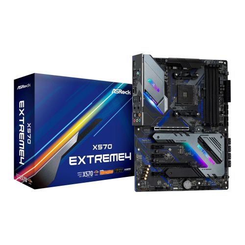 Asrock X570 EXTREME4, AMD X570, AM4, ATX, 4 DDR4, HDMI, XFire, PCIe4, RGB Lighting, M.2