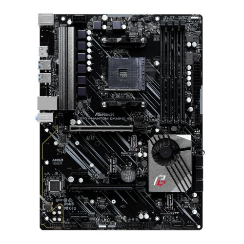 Asrock X570 Phantom Gaming 4S, AMD X570, AM4, ATX, 4 DDR4, HDMI, XFire, GB LAN, PCIe4, RGB Lighting, M.2