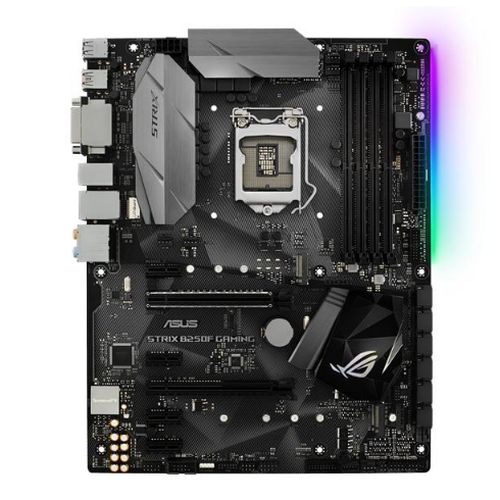 Asus ROG STRIX B250F GAMING, Intel B250, 1151, ATX, DDR4, CrossFire, DVI, HDMI, DP, RGB Lighting