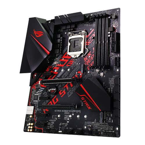 Asus ROG STRIX B360-H GAMING, Intel B360, 1151, ATX, DDR4, DVI, HDMI, XFire, RGB Lighting, M.2