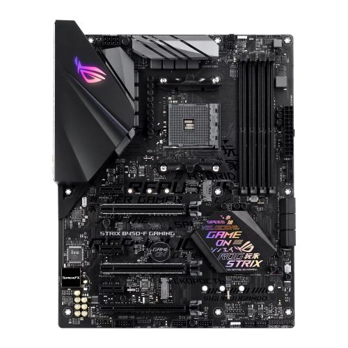 Asus ROG STRIX B450-F GAMING, AMD B450, AM4, ATX, 4 DDR4, XFire, HDMI, DP, RGB Lighting, M.2