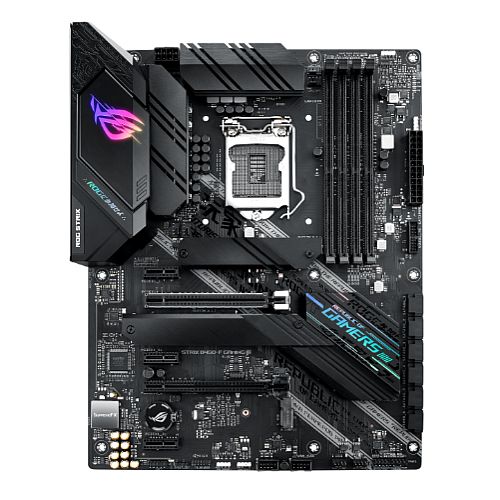 Asus ROG STRIX B460-F GAMING, Intel B460, 1200, ATX, 4 DDR4, XFire, HDMI, DP, RGB Lighting, M.2