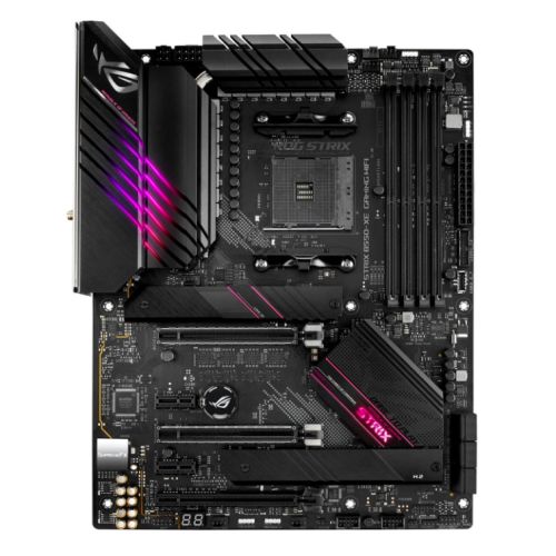 Asus ROG STRIX B550-XE GAMING WIFI, AMD B550, AM4, ATX, HDMI, DP, SLI/XFire, AX Wi-Fi, 2.5GB LAN, RGB Lighting, M.2, Hyper M.2 Card