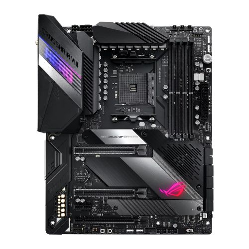 Asus ROG CROSSHAIR VIII HERO (WI-FI), AMD X570, AM4, ATX, 4 DDR4, SLI/XFire, 2.5GB LAN, PCIe4, RGB Lighting, M.2