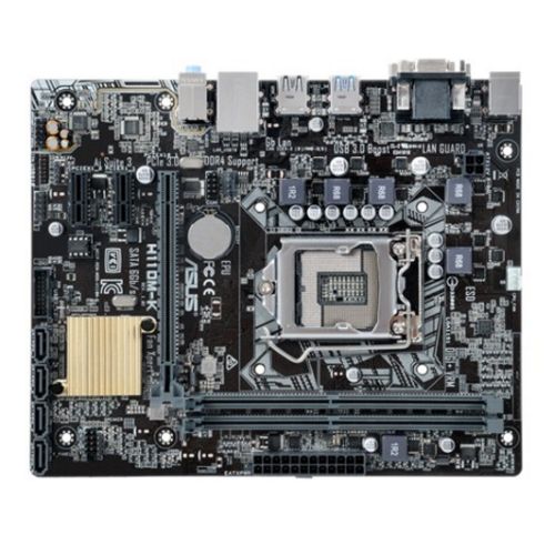 Asus H110M-K, Intel H110, 1151, Micro ATX, DDR4, VGA, DVI