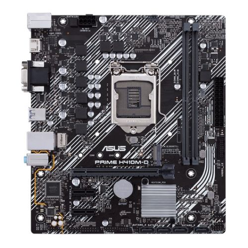 Asus PRIME H410M-D, Intel H410, 1200, Micro ATX, 2 DDR4, VGA, HDMI, COM Port, M.2