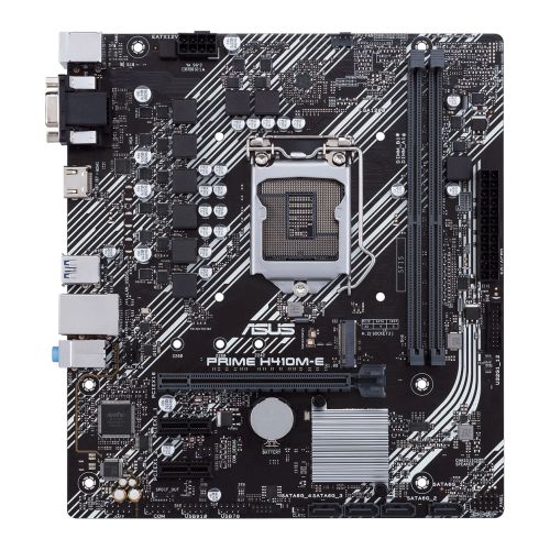 Asus PRIME H410M-E, Intel H410, 1200, Micro ATX, 2 DDR4, VGA, HDMI, M.2