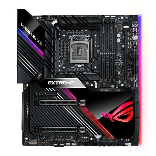 Asus ROG MAXIMUS XII EXTREME, Intel Z490, 1200, EATX, 4 DDR4, XFire/SLI, AX Wi-Fi, 2.5G & 10G LAN, RGB Lighting, M.2