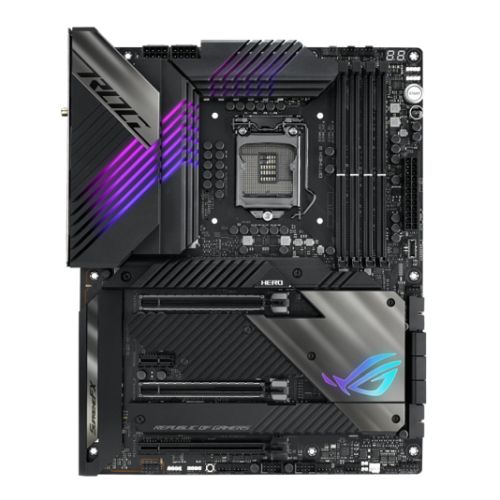 Asus ROG MAXIMUS XIII HERO, Intel Z590, 1200, ATX, 4 DDR4, SLI, HDMI, Thunderbolt 4, AX Wi-Fi, 2x 2.5G LAN, RGB, 4x M.2