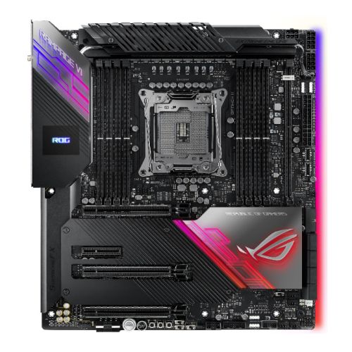 Asus ROG RAMPAGE VI EXTREME ENCORE, Intel X299, 2066, EATX, 8 DDR4, SLI/XFire, Wi-Fi, 10GB LAN, RGB Lighting, M.2