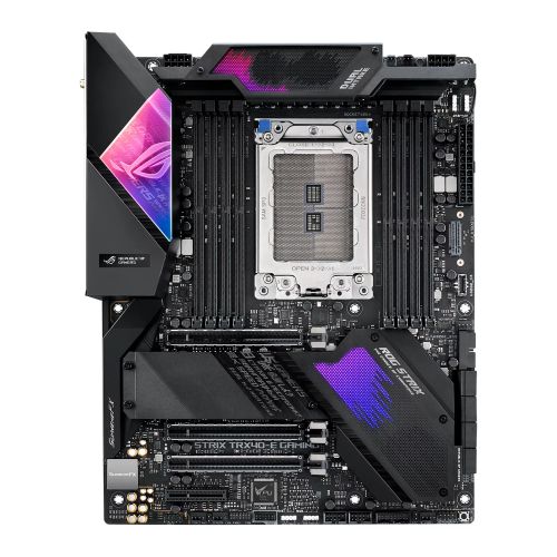 Asus ROG STRIX TRX40-E GAMING, AMD TRX40, sTRX40, ATX, XFire/SLI, AX Wi-Fi, 2.5GB LAN, RGB Lighting, M.2