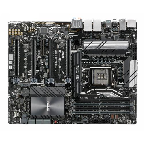 Asus Z270-WS, Workstation, Intel Z270, 1151, ATX, DDR4, HDMI, DP, SLI/Crossfire, M.2, Dual GB LAN, USB 3.1