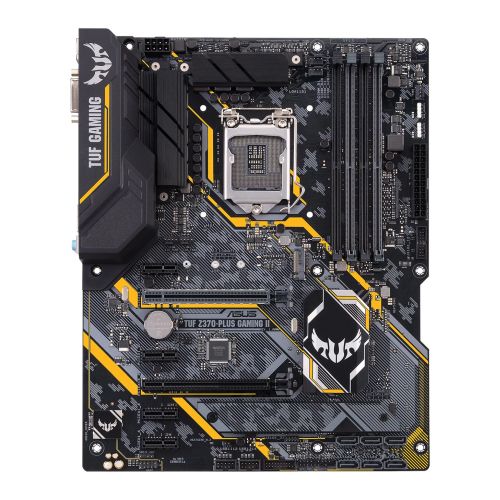 Asus TUF Z370-PLUS GAMING II, Intel Z370, 1151, ATX, 4 DDR4, XFire, DVI, HDMI, RGB Lighting
