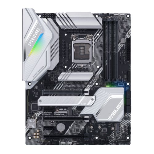 Asus PRIME Z490-A, Intel Z490, 1200, ATX, 4 DDR4, SLI/XFire, HDMI, DP, 2.5GB LAN, RGB Lighting, M.2