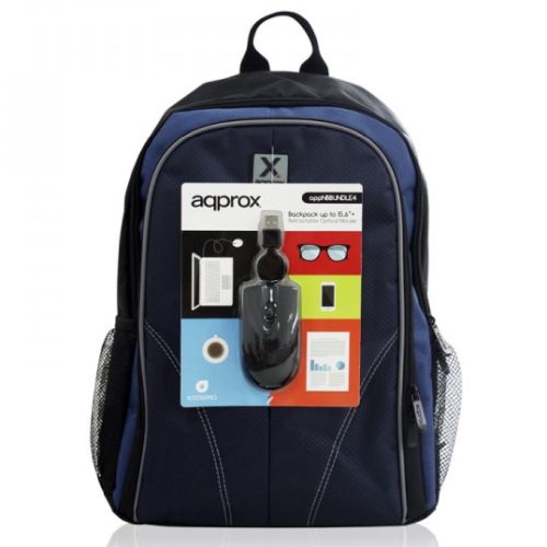 Approx (APPNBBUNDLE40) Backpack & Mouse Bundle - 15.6