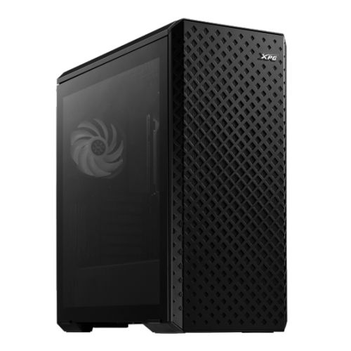 ADATA XPG Defender Pro ARGB Gaming Case w/ Glass Window, E-ATX/EEB, Mesh Front w/ ARGB Strips, 3 ARGB Fans, ARGB Controller, Black