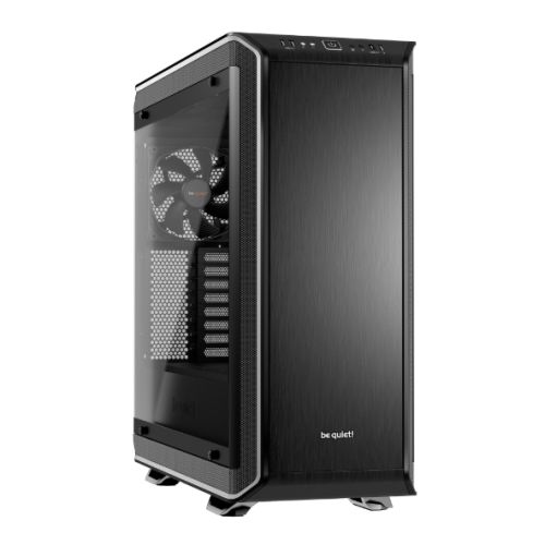 Be Quiet! Dark Base Pro 900 Rev2 Gaming Case, E-ATX, No PSU, PSU Shroud, 3 x SilentWings 3 Fans, LEDs, Wireless Charger, Silver Trim