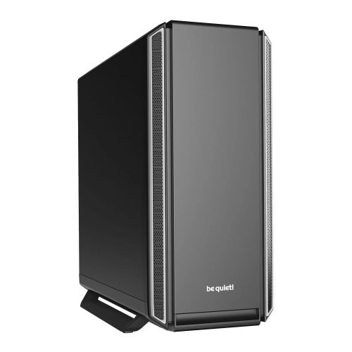 Be Quiet! Silent Base 801 Gaming Case, E-ATX, No PSU, 3 x Pure Wings 2 Fans, PSU Shroud, Silver Trim