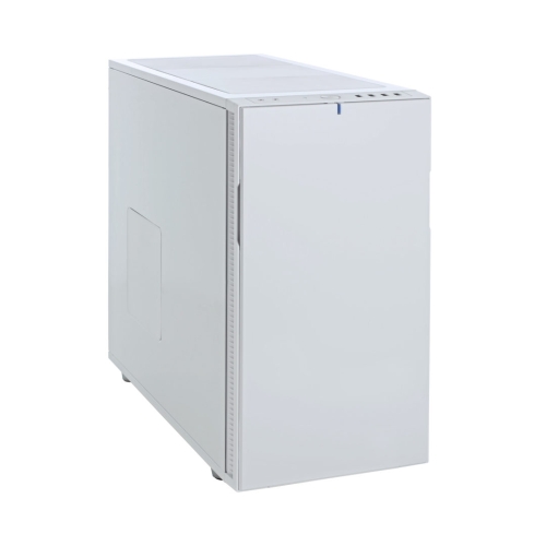 Fractal Design Define R5 (White Solid) Silent Gaming Case, ATX, 2 Fans, Fan Controller, Configurable Front Door, Ultra Silent Design