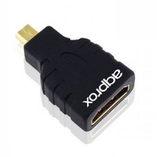 Approx (APPC19) HDMI To Micro HDMI Converter, Black